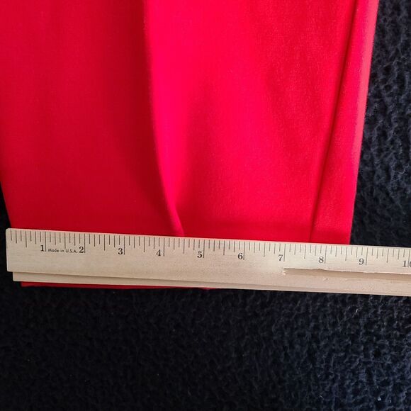 Ruby Rd Womens Stretch Pants Red Size 16 Zip Double Clasp Closure Pockets NWT - Picture 5 of 12